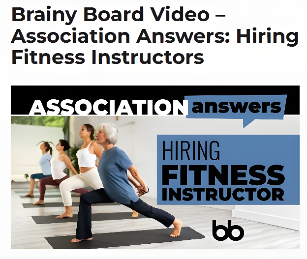 KSNLaw's tweet photo. New Brainy Board Video!

- Hiring Fitness Instructors in Community Associations
- Insurance, vendor contracts, board member responsibilities &amp; more

Create your free Brainy Board account to watch the video here:

https://t.co/gDYhJ3QtJC https://t.co/RpPYqKItge
