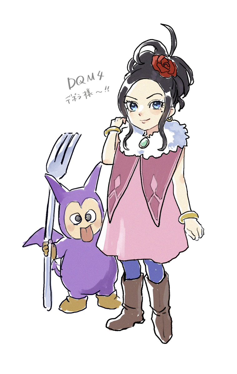 ddmrhm's tweet photo. デボラ様も操作できるなら、悪魔系を引き連れたいー！
 #DQM4 https://t.co/cMaNCOFw7s