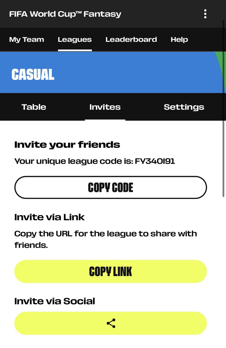 FPLSemicasual's tweet photo. League to join https://t.co/psGtE5ANd5