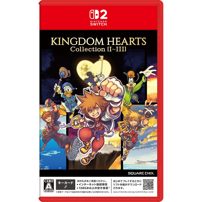 josedhyru's tweet photo. Portadas de #KingdomHeartsCollection I-III para su edición física en Japón.

Parece que llega en keycard para su versión #NSW2. https://t.co/P3hLcElW4I