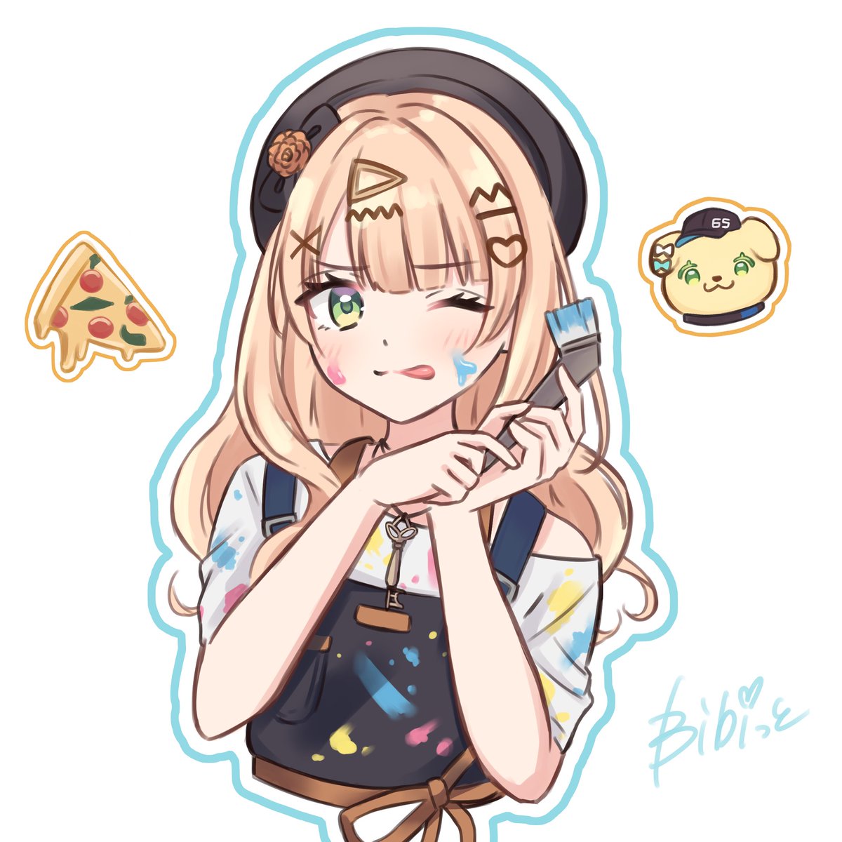 ponkotsu_nemui's tweet photo. 今までアイコンがなかったんで鏑木の1番好きな衣装で描いていただきました。
めっちゃ可愛くて大満足です！ありがとうございました🙏
🎨▶︎びびさん( @Bib1_65 ) https://t.co/U5nknA3NsR