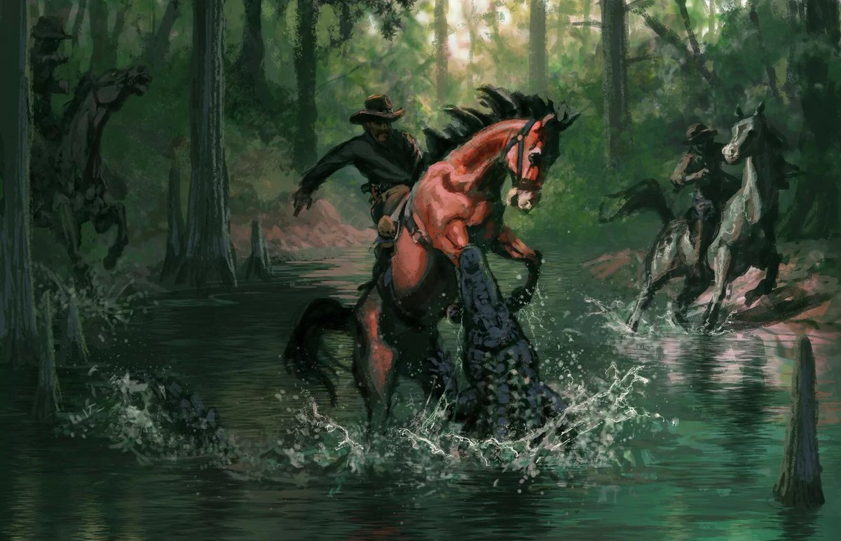 BellicIV's tweet photo. Red Dead Redemption 2 concept art https://t.co/ghIaAAKNDi