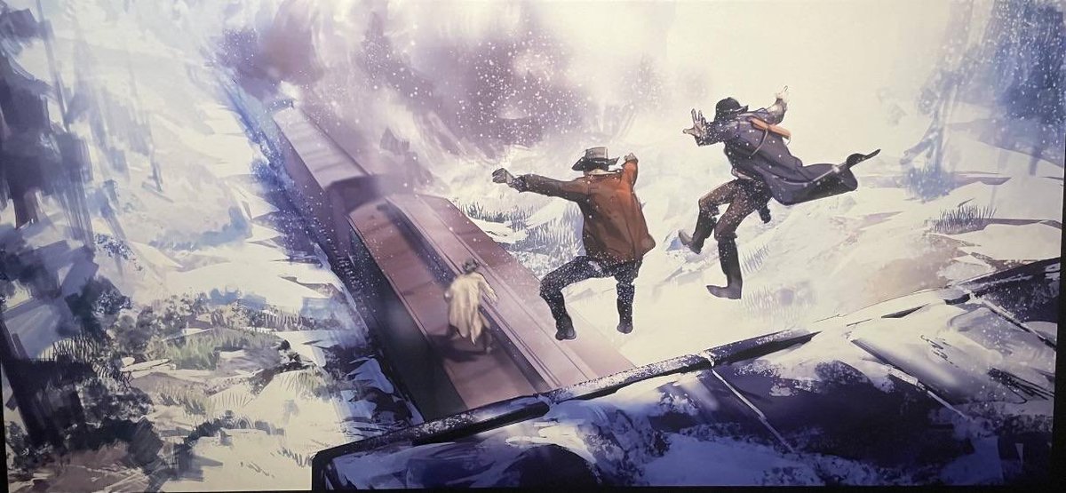 BellicIV's tweet photo. Red Dead Redemption 2 concept art https://t.co/ghIaAAKNDi