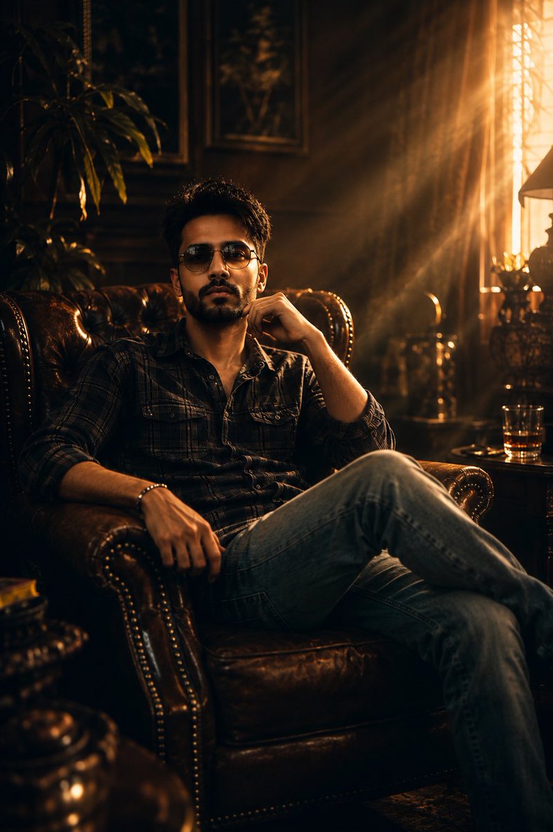 Cinematic Moody Portrait