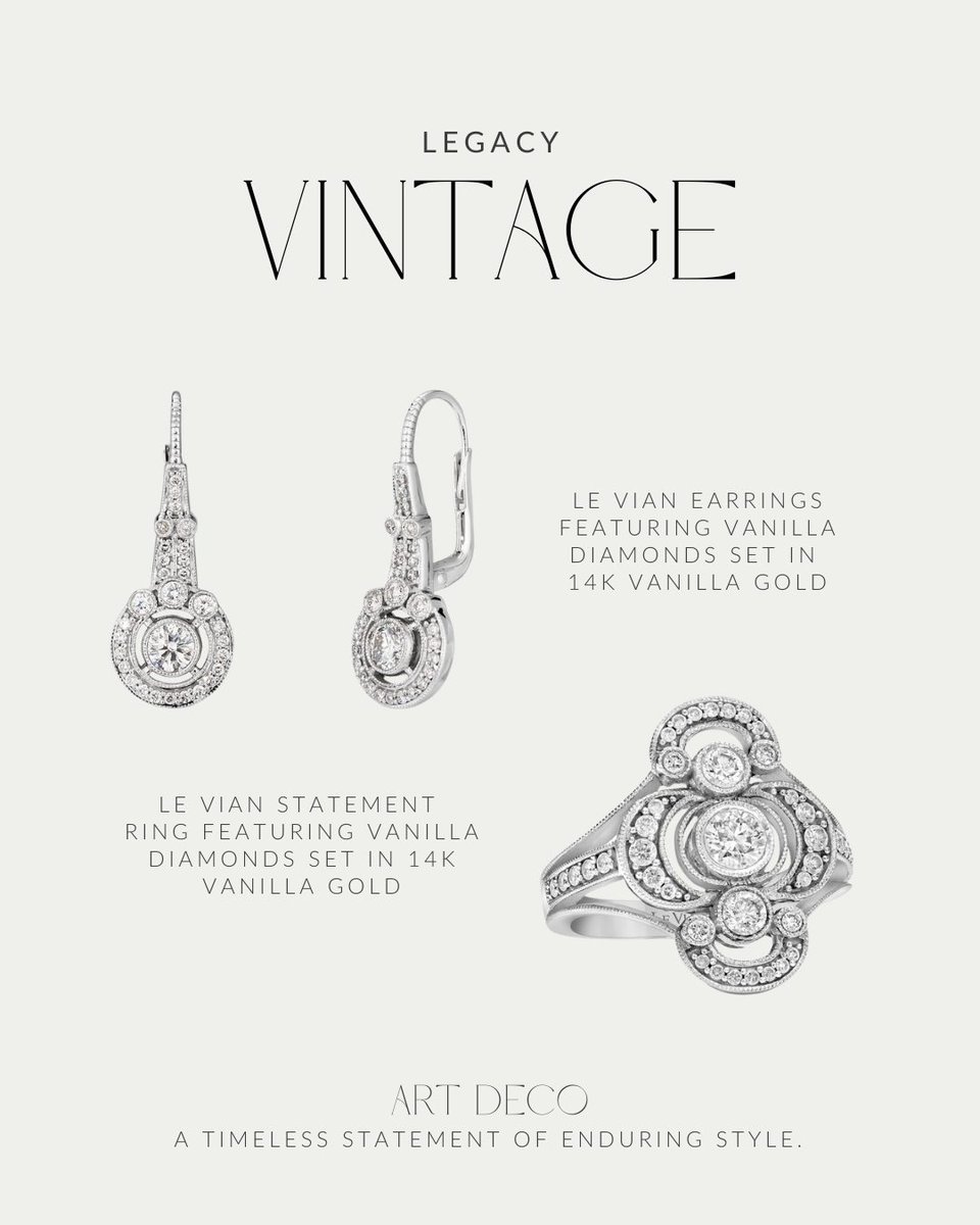 Le_Vian's tweet photo. Four pieces. Timeless allure.
π€ https://t.co/d3Jw4QRN5O
#VintageInspired #RingStack #DropEarrings https://t.co/qHooRmXITa