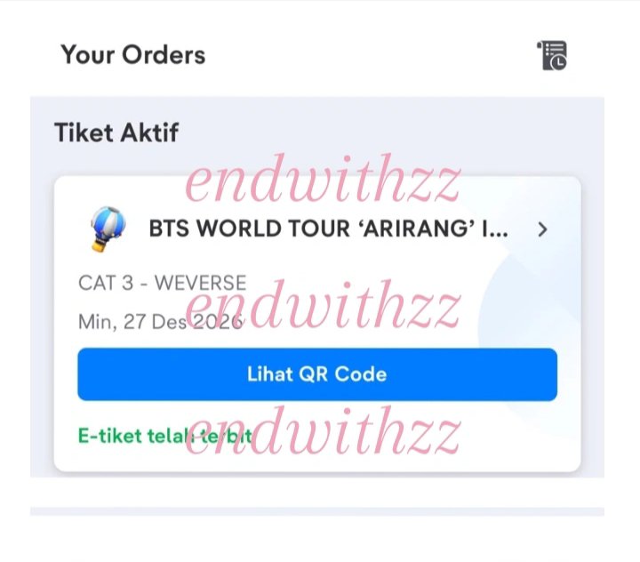 endwithzz's tweet photo. YA ALLAH DEMI MASIII SPEECHLESS BGTT JIRR BISA SECURED TIKET DISELA KEHECTICAN UAS😭 SEE U IN JAKARTA BEBE💜 @BTS_twt https://t.co/6Fm98bJFuW