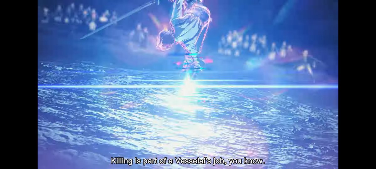 HouseQuay's tweet photo. Effects reminiscent of Ouroboros in the Xenoblade Genesis trailer https://t.co/Pmwz550kpb