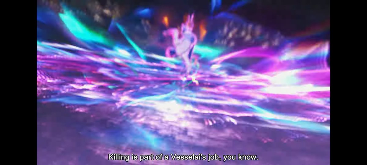 HouseQuay's tweet photo. Effects reminiscent of Ouroboros in the Xenoblade Genesis trailer https://t.co/Pmwz550kpb