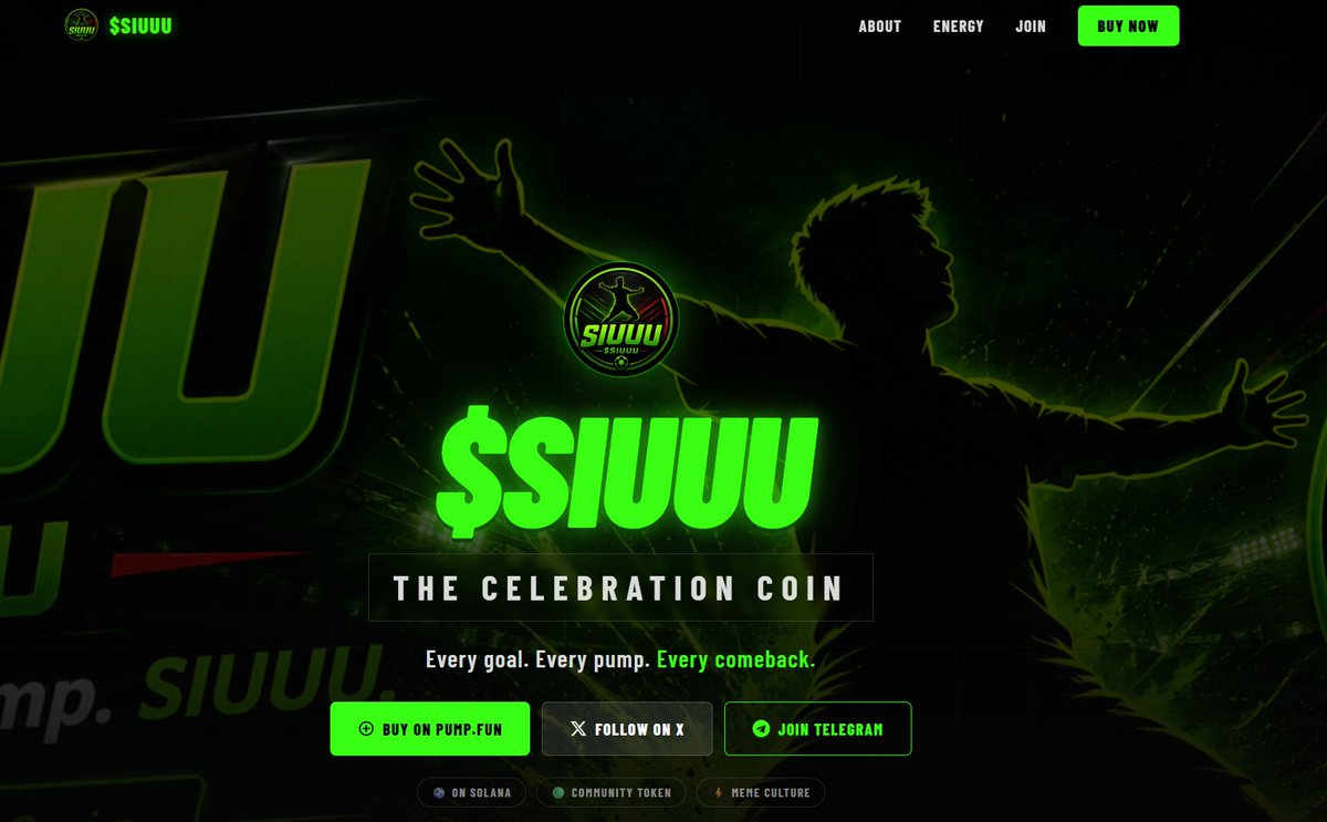 SIUUU - The Celebration Coin🏆 tweet media