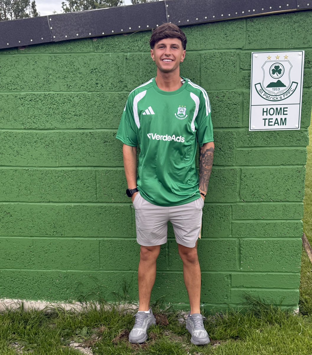 stpatricksfpWOS's tweet photo. 🟢⚪️ SIGNING NEWS ⚪️🟢

Another new Saint and we are delighted that Reece McAteer has signed on the dotted line for 2026/27 season. An exciting addition to our midfield and we welcome Reece to St Patrick’s FPS ☘️💚 @OfficialWoSFL @Pyramidpro2025 @WoSTransferList https://t.co/6S1y93X9Nn