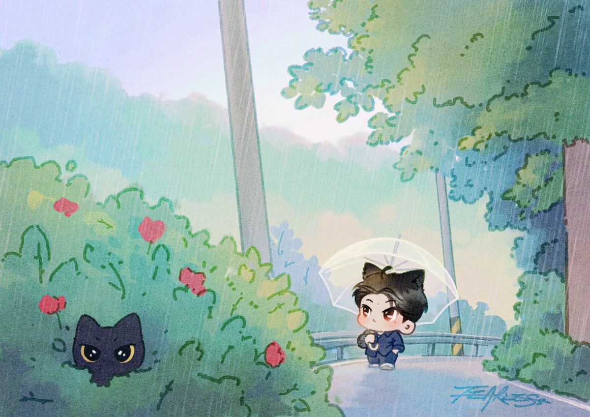 Fearless_JAY_'s tweet photo. 🌧️🐈‍⬛☂️
　
. 
#JAY #제이 #박종성 #ENHYPEN_JAY https://t.co/zqKCPtiqYe