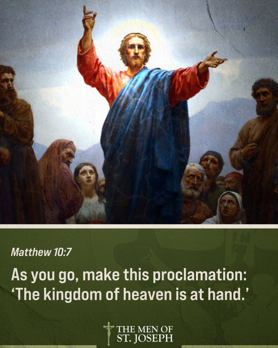 MenofStJoseph's tweet photo. In this Sunday’s Gospel, Jesus sees the crowds and says they are “troubled and abandoned, like sheep without a shepherd.” 

Jesus calls men by name and sends them out.

But Christ still calls men to stand up, pray, lead, and stop acting like spiritual leadership is optional. https://t.co/PRHduaN3k5