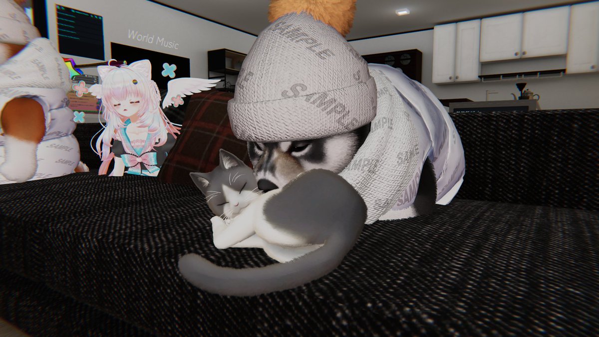 VrcKen's tweet photo. かわい～ https://t.co/OVk7G3ptmJ