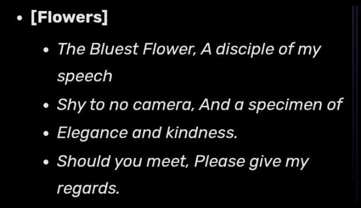 FalseUrchin's tweet photo. LITERALLY THE FLOWER THAT FOLLOWS AND ASSOCIATES THEMSELVES WITH "HOLY". IS THE MAIN FOCUS OF THE WEBSITE.GUYS. https://t.co/d6JwgFeM6v