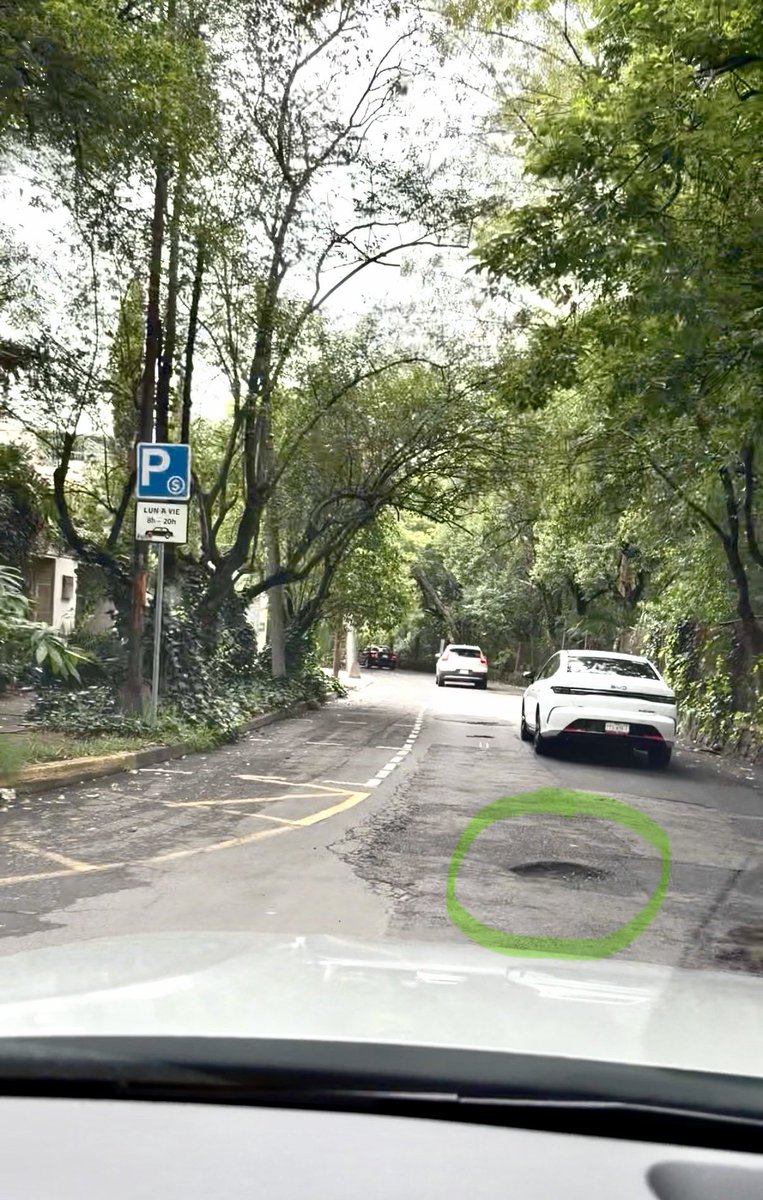 aperezgrovas's tweet photo. @AlcaldiaMHmx @MHcesac @OlaMHmx @mauriciotabe Hola, alguien puede ayudar a tapar baches sobre Sierra Gamón, Lomas de Chapultepec III sección CP 11000 https://t.co/3UJJZVQ8c3