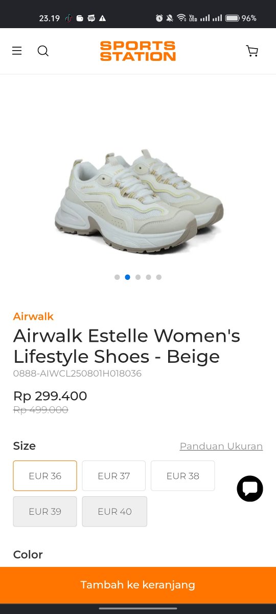 lemonieloves_'s tweet photo. #wts sepatu Airwalk Estelle dijual karena terlalu ngepas
- size 37
- price 275k 
- pemakaian baru sekali
- dom malang kota
yg minat langsung dm aja! 😔
#zonauang #wtb #wts https://t.co/sf1ORQHUgo