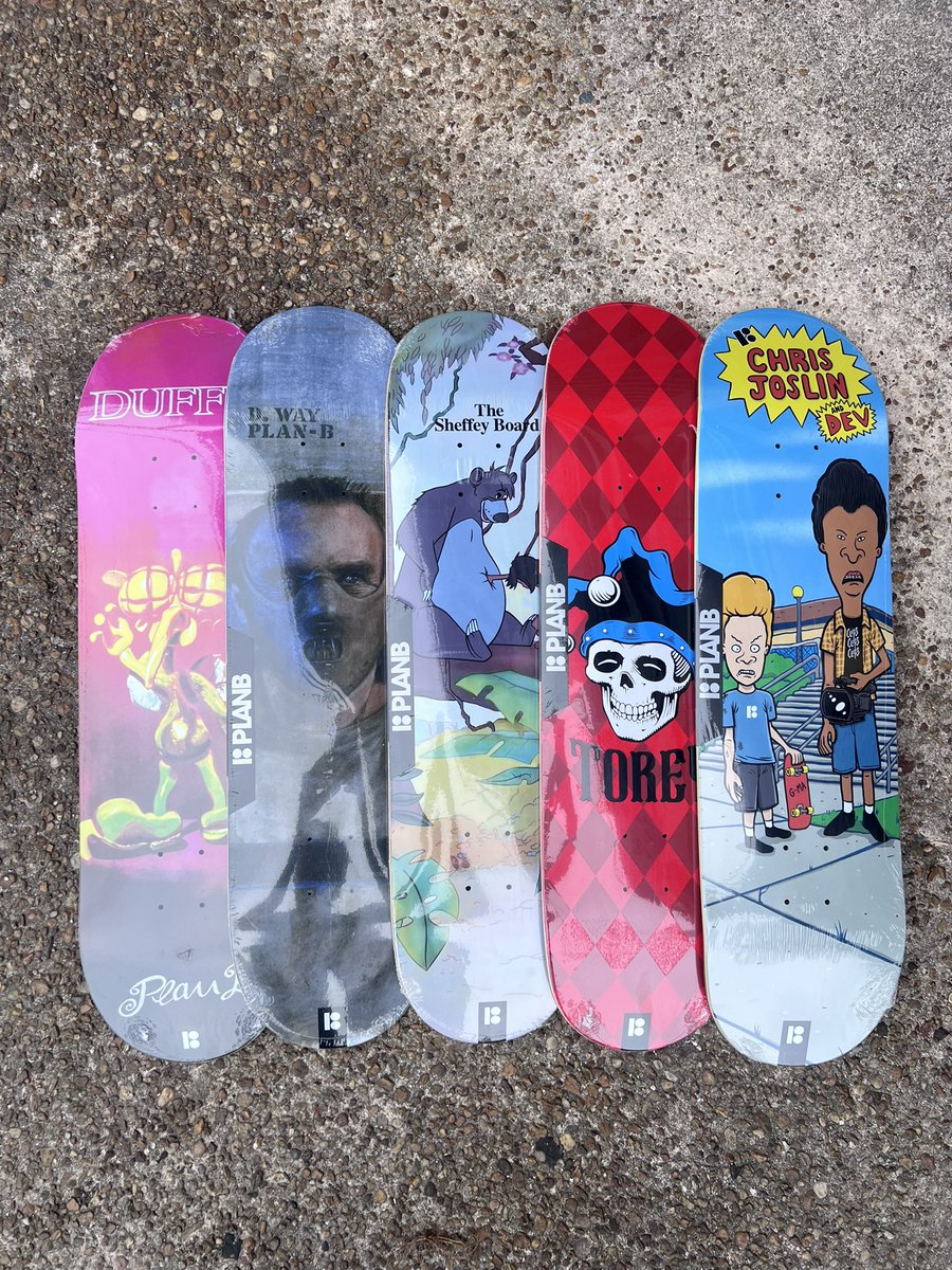 Reliefskate's tweet photo. New Plan B Decks Now Available https://t.co/vBSz191AYl