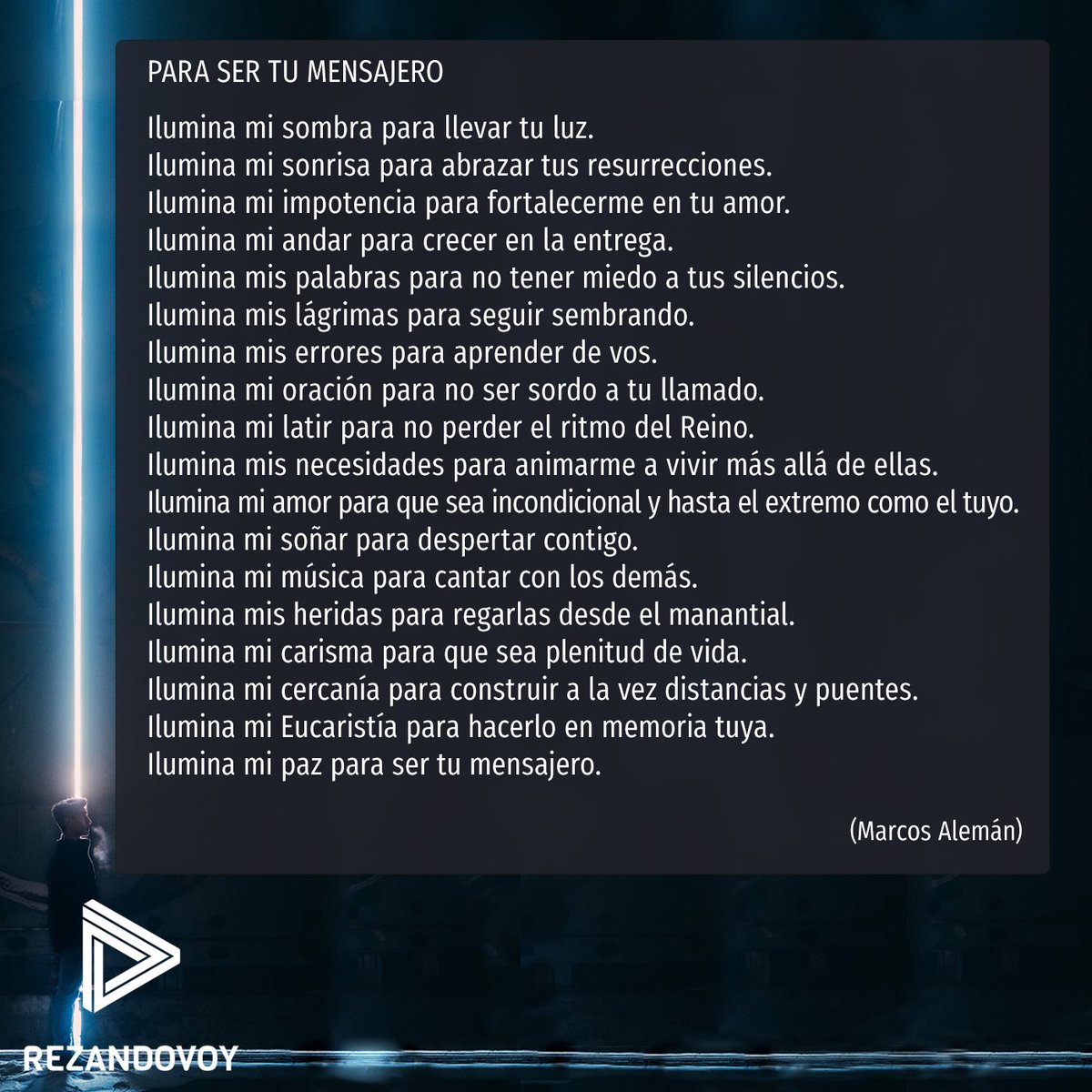 rezandovoy's tweet photo. Ilumíname, Señor... https://t.co/IRdSYQGrGN