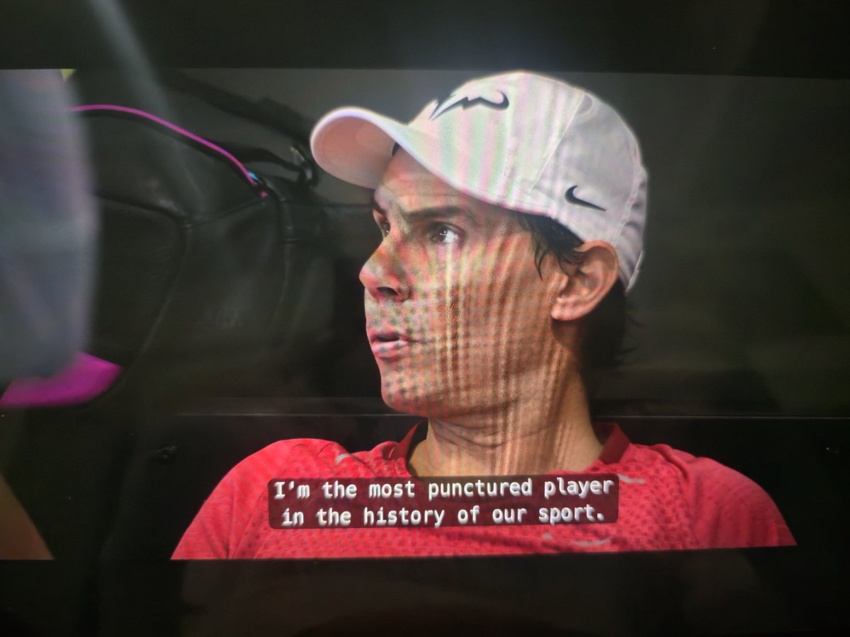 art_lover_09's tweet photo. It doesn't matter if you like tennis or not. It doesn't even matter if you like sports or not. Just go and watch the Rafael Nadal documentary on Netflix. Your perspective on life will surely change. https://t.co/cMTONvxbFG