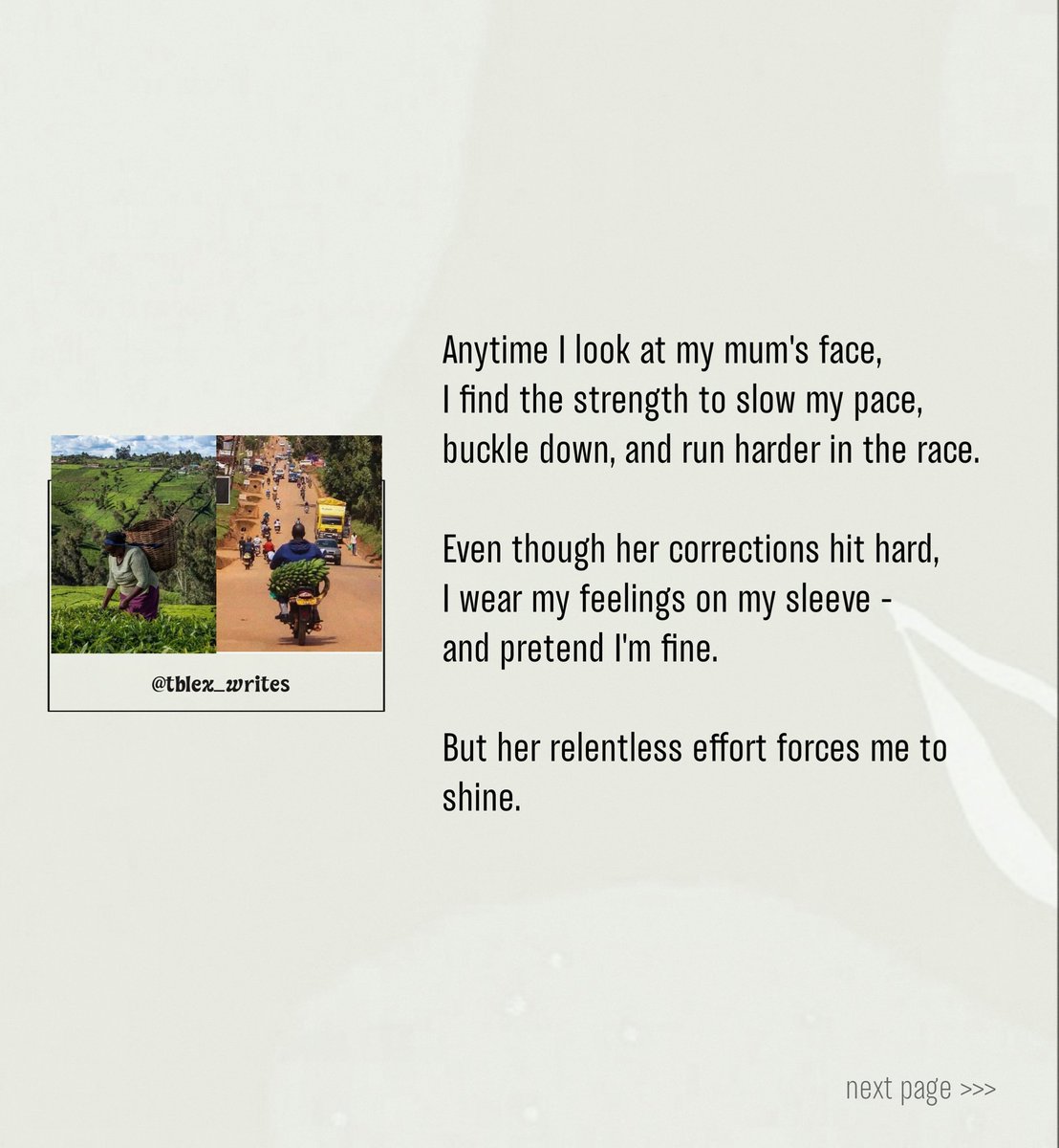 tblex_writes's tweet photo. FOR MY FAMILY (a poem) >>> https://t.co/GBVbv5toVZ