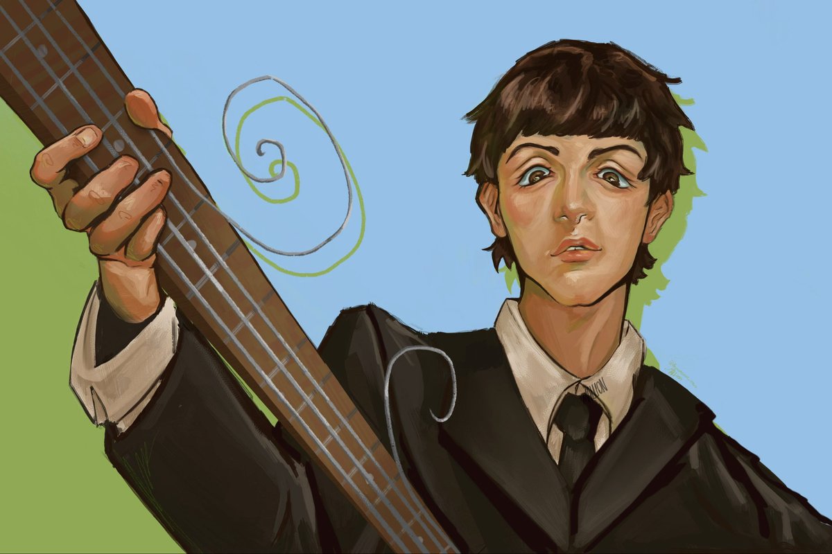 IncoherentAffs's tweet photo. I drew Paul McCartney yesterday. Repost 😑 #thebeatles #digitalart #fanartㅤㅤㅤㅤ https://t.co/p8vOgbmIYP