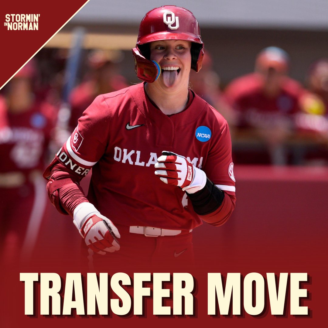 StorminInNorman's tweet photo. No one was really surprised by Kasidi Pickering's transfer move, and fans can also guess where she's likely headed to next.

🔗 https://t.co/yCAPXomuxr https://t.co/faYCLMfvTG