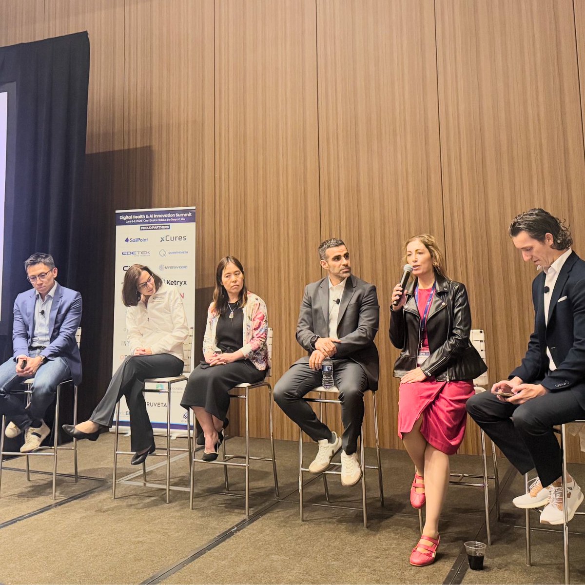 MassiveBio's tweet photo. What an incredible two days in Boston.

Massive Bio was proud to sponsor the Digital Health & AI Innovation Summit (DHAI) 2026, and even prouder to have two of our co-founders on stage alongside 130+ global health AI leaders.

Our Co-Founder & Chief Medical AI Officer Arturo LoAIza-Bonilla MD took the Intelligence Revolution Stage on Day 1 to present "AI-Orchestrated Precision Oncology: The Intelligent Patient Journey", making the case for what it truly means to orchestrate AI around the patient, not just the system.

Our Co-Founder and CEO Selin Kurnaz, PhD joined the "Augmented Clinicians, Empowered Patients: The Smart Hospital Revolution" panel, bringing her perspective on how AI can make clinicians more powerful without making patients feel like data points.

We also had the honor of hosting the opening night reception, kicking off the summit with the conversations that matter most.

This is exactly the room Massive Bio belongs in, and we're not done showing up.

#DHAI2026 #DigitalHealth #AIinHealthcare #PrecisionOncology #SmartHospitals #ClinicalTrials

@MassiveBio | @WorldBI_Uk | @DrArturoAI | @skurnaz