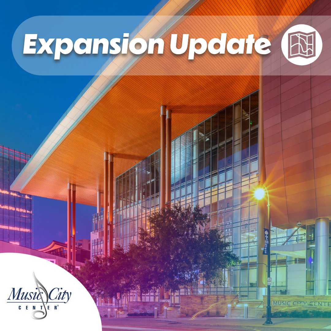musiccitycenter's tweet photo. Expansion Update: The Convention Center Authority announced the purchase of land less than one block from Music City Center. #DowntownNashville #expansion #MoreThanMeetingSpace
.
DETAILS: https://t.co/wVZjXQ1obC https://t.co/7hndEr45uU