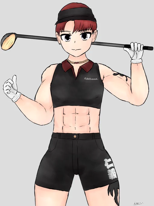 武闘派ゴルファーちゃん #oc