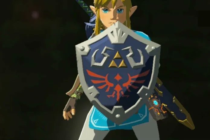 Seb_du_Grenier's tweet photo. on est d'accord c'est pas le bon bouclier hylien, c'est celui de skyward sword ou de breath of the wild🧐... #ocarinaoftime https://t.co/DiXXuZzZOE
