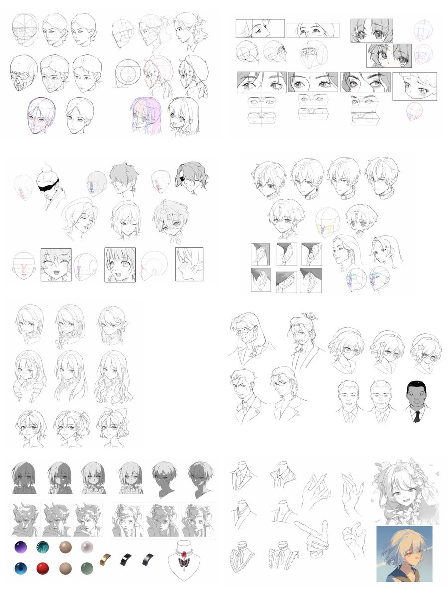 yaasuna's tweet photo. 近期练习✍️加油加油！ https://t.co/6seZbDm1p4