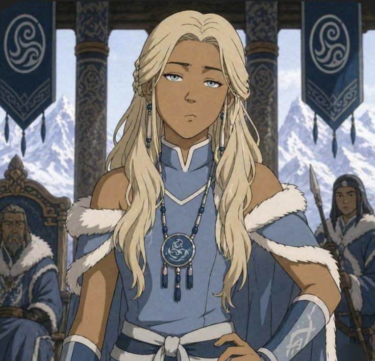 OfficialTresure's tweet photo. If Katara had blond hair ✨... Rate it? https://t.co/fZziR48qtZ