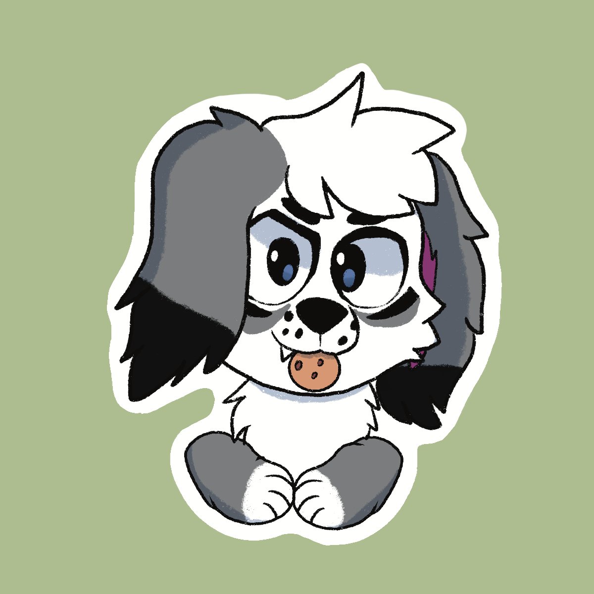 CanidNebula's tweet photo. Sticker design of my fursona, Oreo. Should be receiving these next week!
#furry #furryart #furryoc #fursona #anthroart https://t.co/MJpAQUPWBT