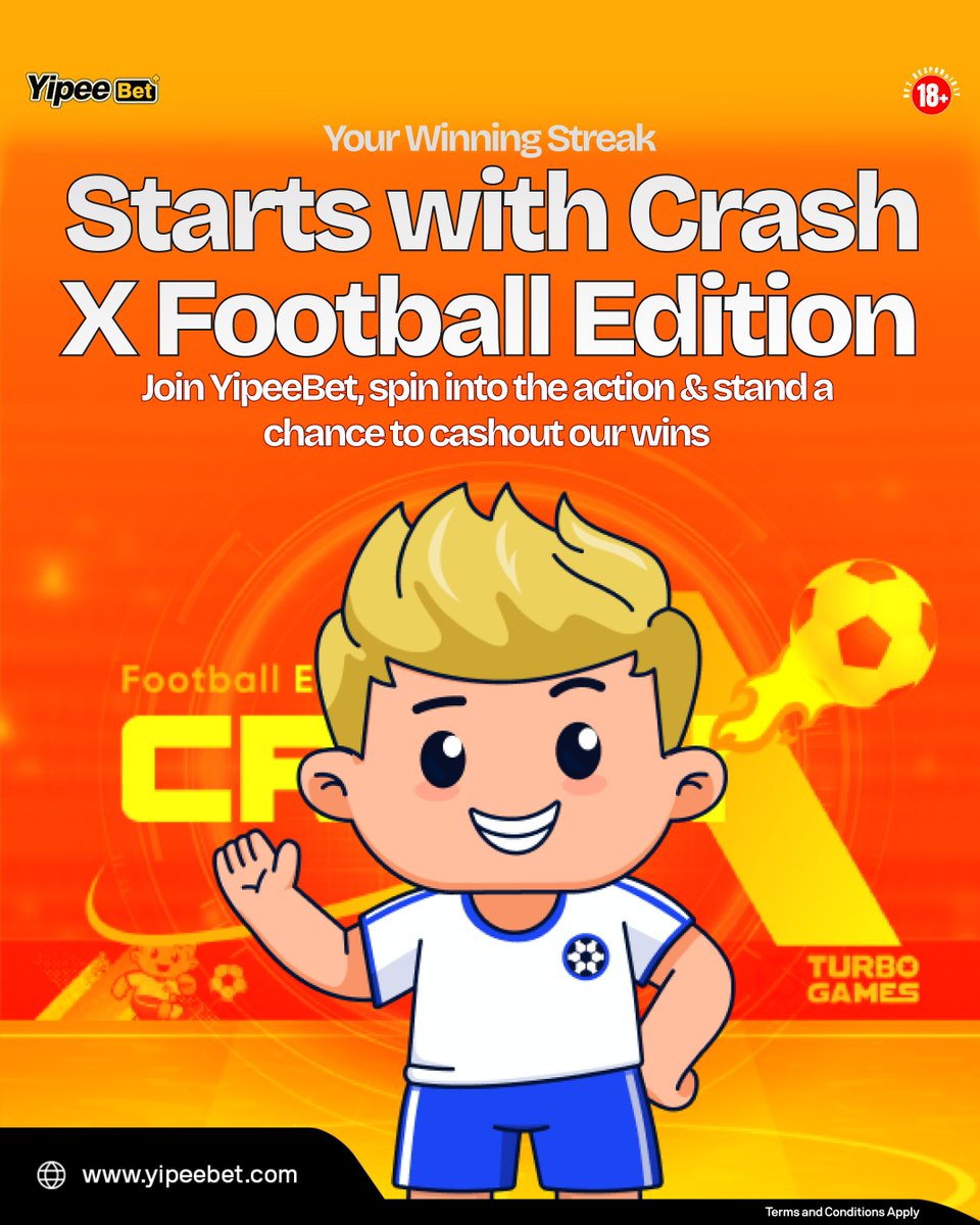 yipeebetcasino's tweet photo. Chase the thrill, and time your cashout perfectly. The action never stops on YipeeBet.
Join the Action, Play crash X now &amp; cash Out!