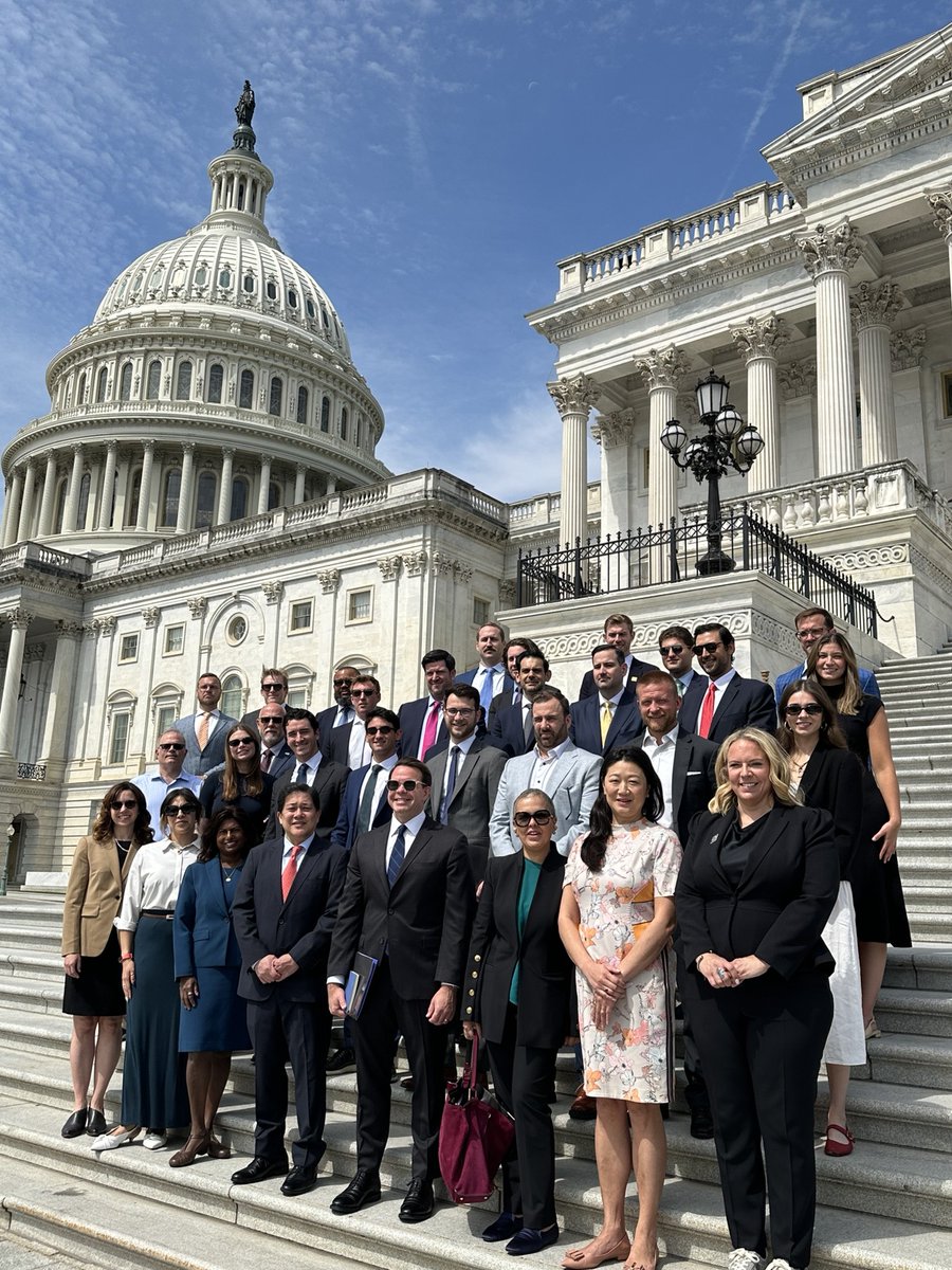 BlockchainAssn's tweet photo. Blockchain Association’s Member Fly-In is taking place today as members meet with 52 Senate offices to advocate for clear market structure legislation that strengthens consumer protections, preserves innovation, and ensures the United States remains the global leader in digital assets.

Thank you to our participating members:

@Aave, @Anchorage, @Arca, @AvaLabs, @Chainalysis, @Cryptocom, @deconflict_, @Figment_io, @FilFoundation, @FireblocksHQ, @generalcatalyst, @Hedera, @HyperliquidPC, @InjectiveLabs, @the_matter_labs’s @zksync, @monarq_mgmt, @_openworld, @raincards, @Sei_Labs, @SolanaInstitute, @SuperstateInc, @UDHC, @Uniswap, @wintermute_t, and @ZcashFoundation