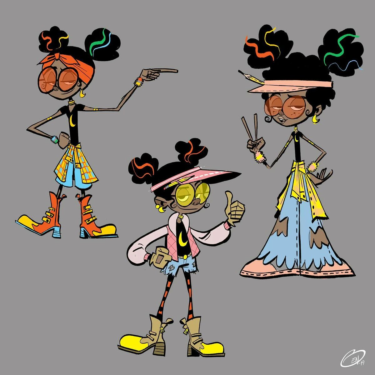 Candydragon28's tweet photo. I hate these concept arts of Lunella Lafayette #moongirlanddevildinosaur #conceptart https://t.co/L69ZB3YJRn