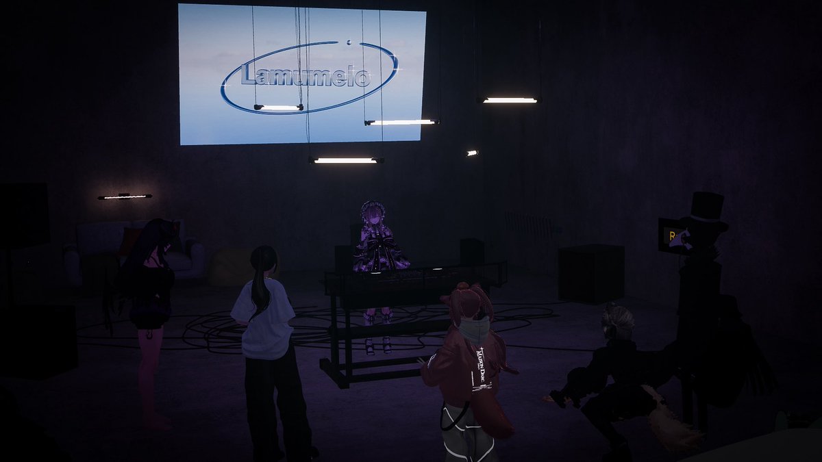 EXOGLlTCH's tweet photo. 1ST DJ @lamumelo 

 #EXOGLITCH_VRC https://t.co/Ikf7mDvxAd
