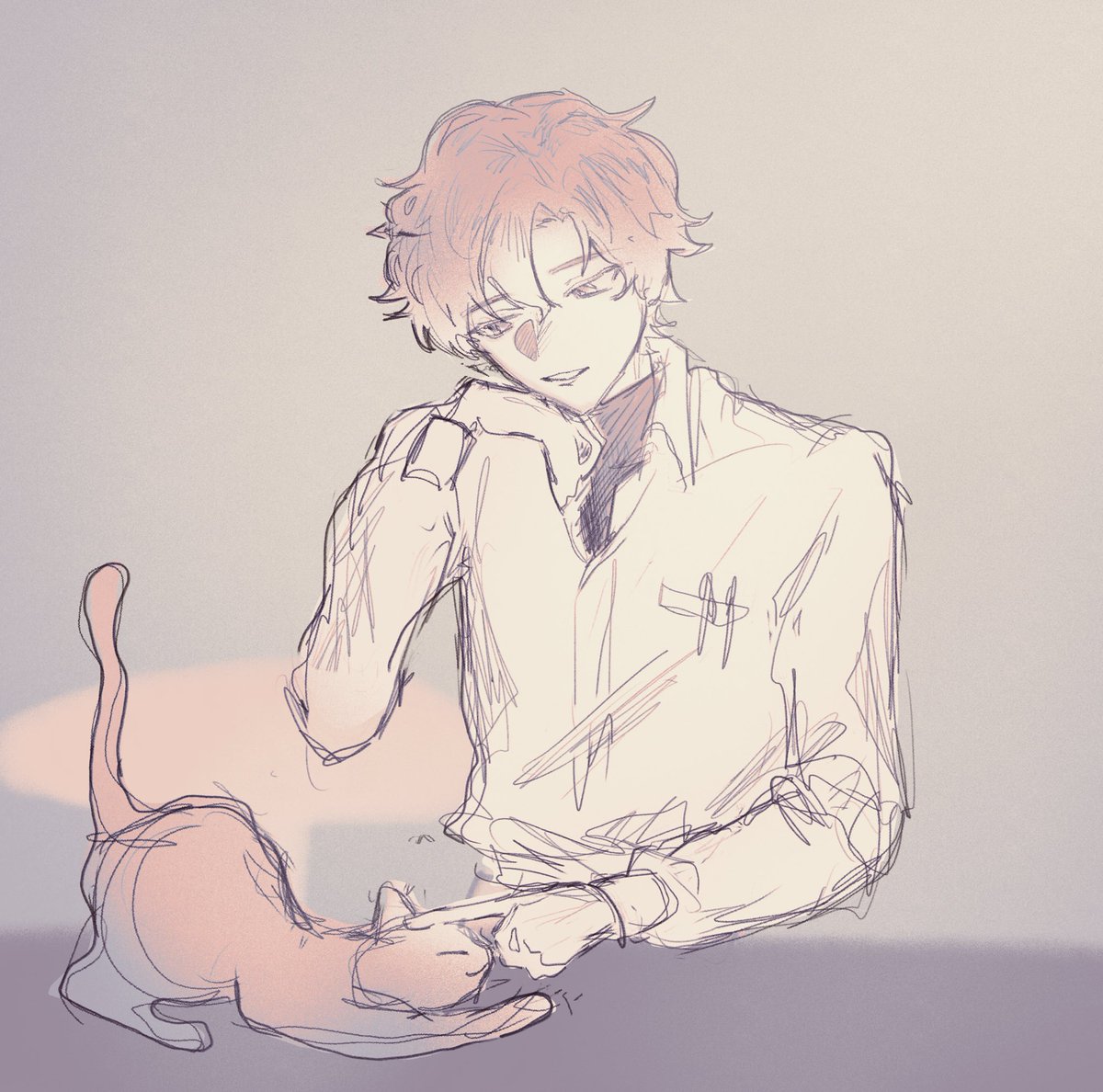 m_f183's tweet photo. 落書き🐈‍⬛ https://t.co/GEQPaEzdra