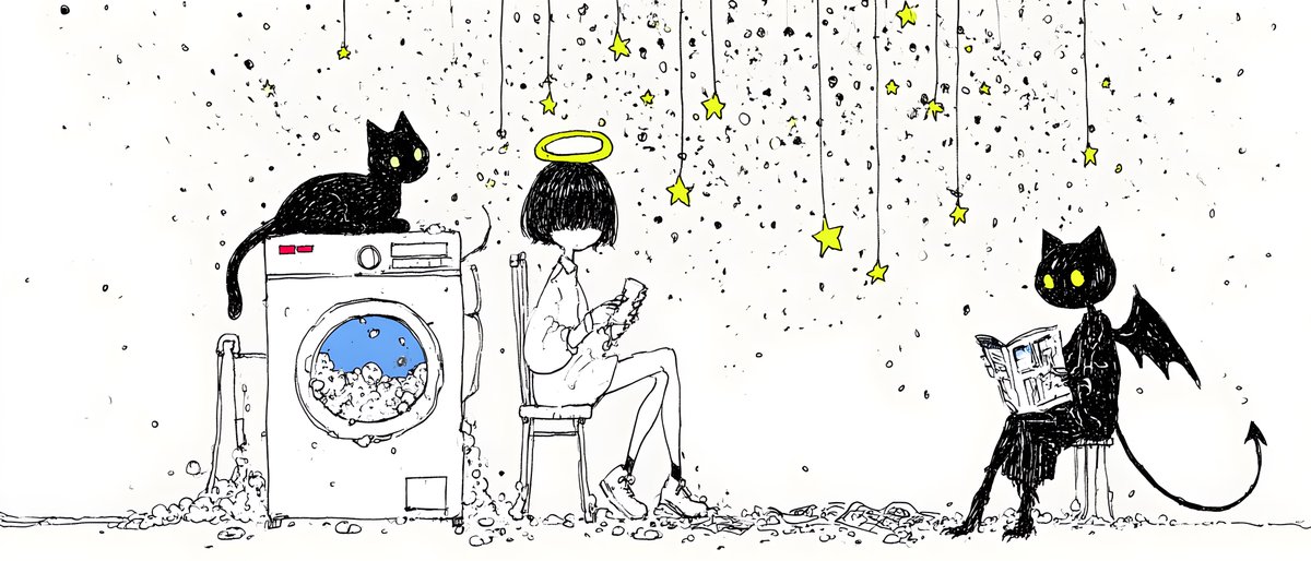 thunderga3's tweet photo. chat GPT / midjourney / AI art

laundry https://t.co/b0gbzremEC