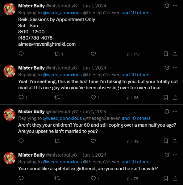 TheDukeofBenis's tweet photo. @tumbleweedbenis @misterbully81 Had to include a screenshot of your post so ppl can see what I'm replying to before you scurry back behind your locked account...

Here's evidence of your latest failure, in addition to the archive link provided in the previous post...
https://t.co/OVnxY4IAbv https://t.co/P5WBIJ4xDy