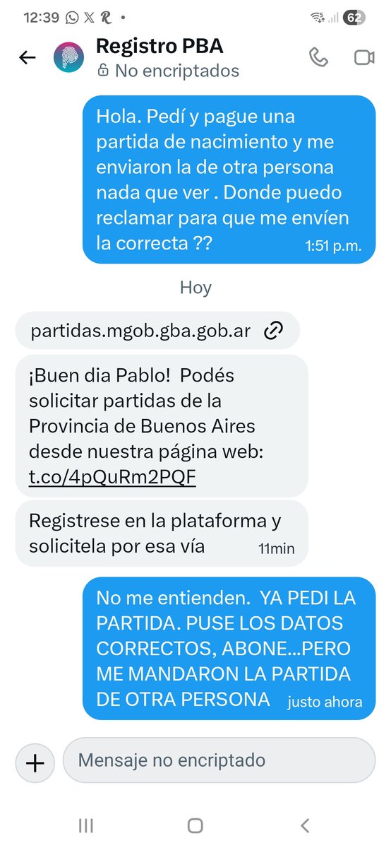 pablobellotti's tweet photo. @registropba @CrisAlvarezRod @AsesoresPBA @SILVINAOJEDA66 Y me respondieron cualquier cosa!  Que mal funciona todo en provincia! https://t.co/SmYYd6fXXH