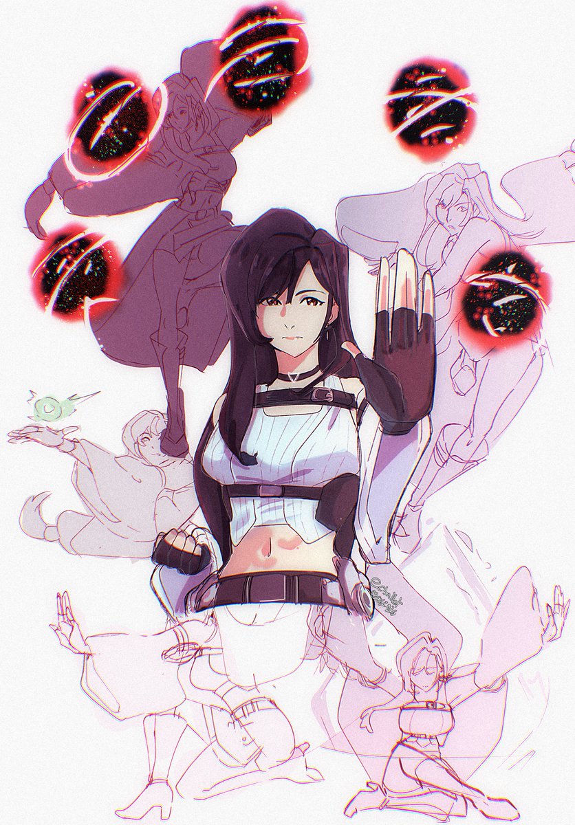 cbulletart's tweet photo. #tifa #tifatuesday #ff7r

Hoping that we get martial art style/moveset variations depending &amp; to reflect the job she's in. https://t.co/VWoL55Q1Ed