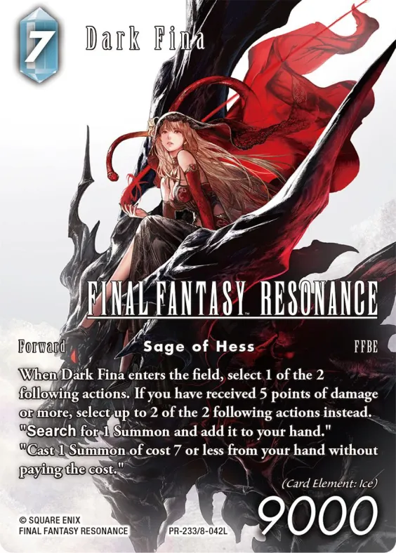 fftcgfr's tweet photo. Lors du Nintendo Direct, Final Fantasy Resonance a été annoncé !

Ce remake de la version mobile de Final Fantasy Brave Exvius arrivera également avec une édition collector contenant la carte promotionnelle n°233 de Dark Fina, réimpression de la légendaire de l'Opus VIII🔥 https://t.co/8piOzhJMIW