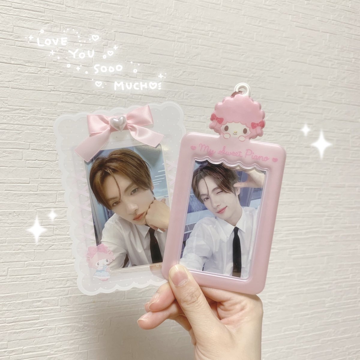 tws_ebi's tweet photo. ピアノちゃんの可愛いケースの中に、イケメンなヨンジェを入れるのが楽しすぎるㅠ ̫ㅠ♡ 可愛いヨンジェはこぎみゅんのケースに入れてる！✨✨✨ https://t.co/7tNDozrZtO