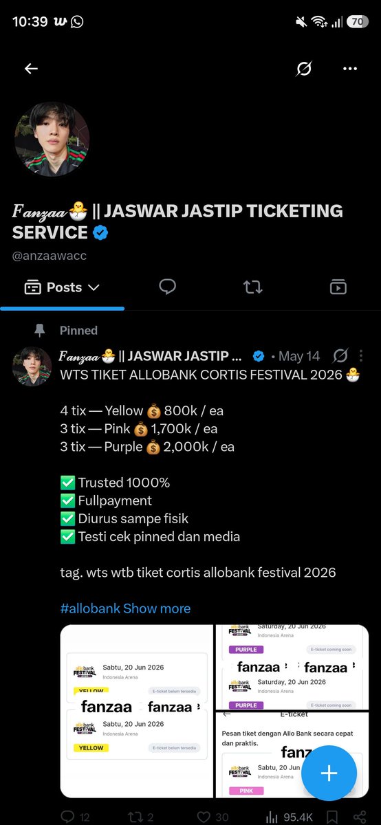 kkkhlz's tweet photo. @anzaawacc skam anjing, hati2 guys 
#BTS_ARIRANG_IN_JAKARTA https://t.co/b6ERVVnMIk