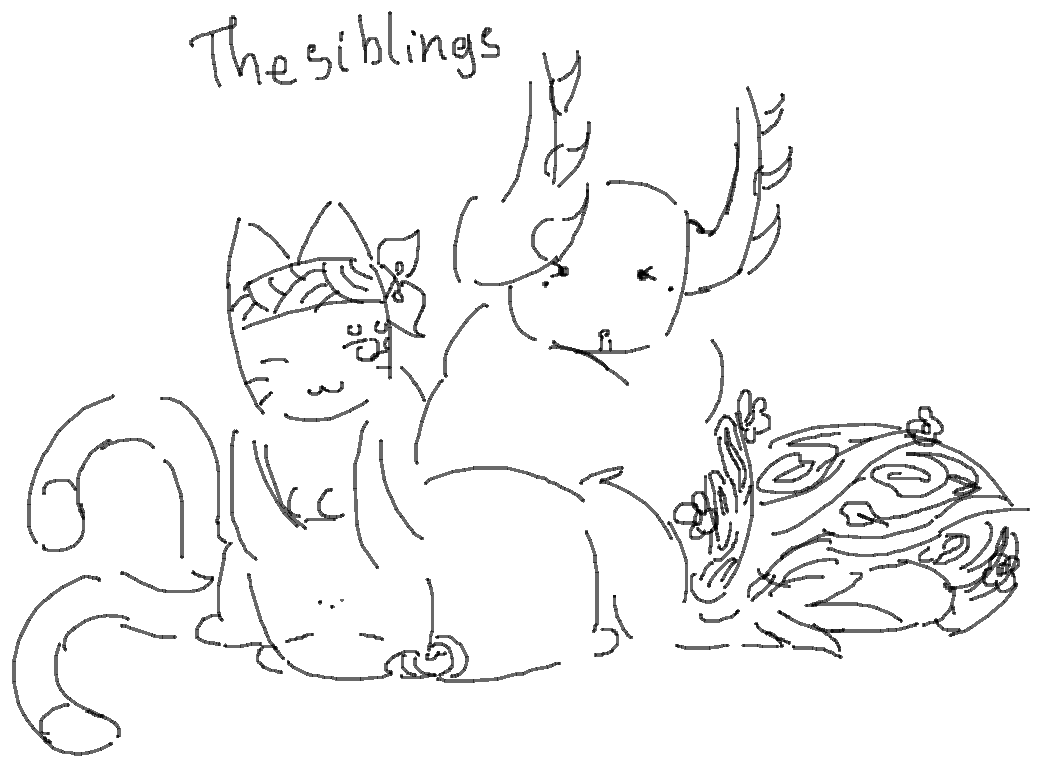 Yame451102's tweet photo. #Phighting #Slingshot #Shuriken #Vinestaff 
Little doodle of this trio siblings https://t.co/jNh0lOLA3Q