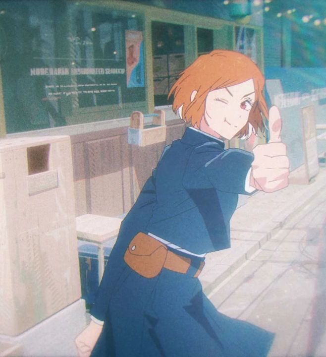 euphobio's tweet photo. i love kugisaki nobara! i think we all need to get more nobapilled RIGHT NOW! LOOK AT HER MAN! the people’s princess truly https://t.co/PP3maeNJxF