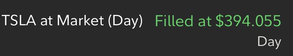 ray_leii's tweet photo. Let’s make the future even brighter ! Buying the dip. #tsla https://t.co/PKiU6QRavb