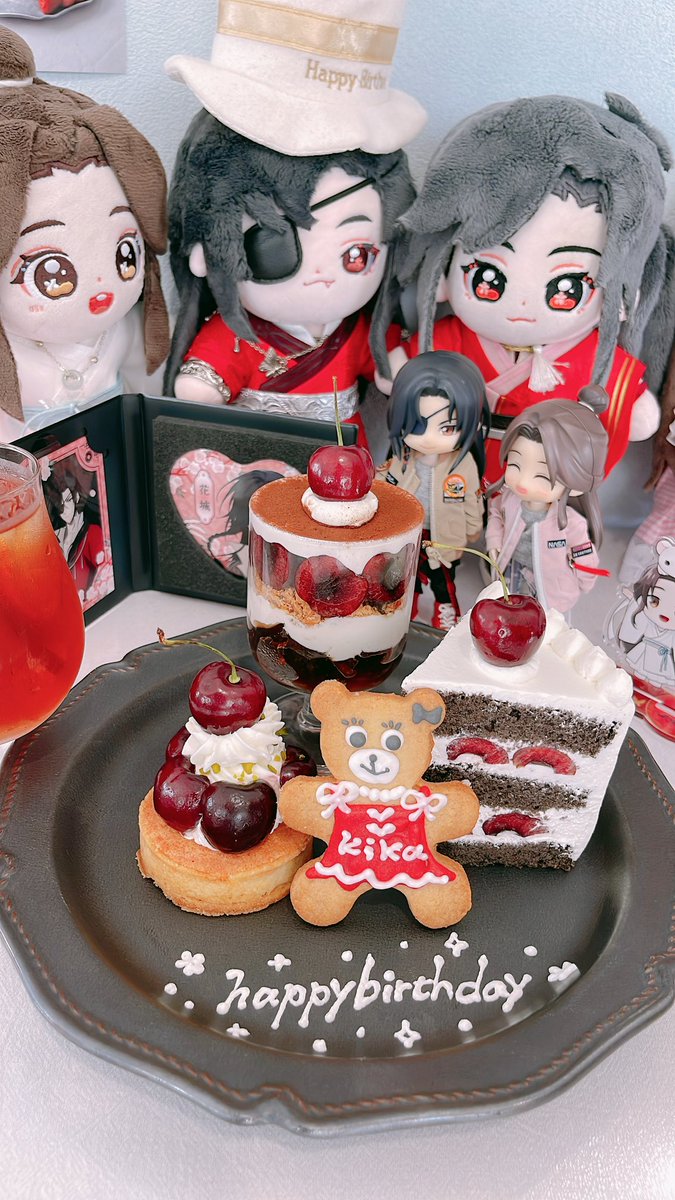 meruko0610's tweet photo. お誕生日おめでとうございまーす♥️
めでたいねー🎉

ちょっと前にお祝いしたよ🎂

#花城0610生日快乐
#天官赐福 #天官賜福 #TGCF https://t.co/t4VhycWp6L