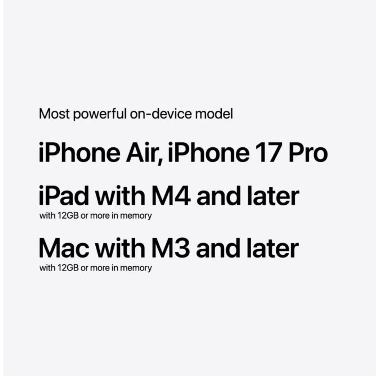 Bhuvan_RJ46's tweet photo. Built for Apple Intelligence ❌
Built for Fooling people ✅ https://t.co/LamFPL4nwg